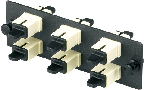 Модульная панель Hyperline FO-FPM-W120H32-6DSC-BG