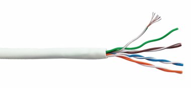 Кабель витая пара Lanmaster LAN-5EUTP-PT-LSZH-WH