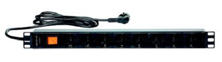 Блок распределения питания Eurolan 60A-61-01-08BL