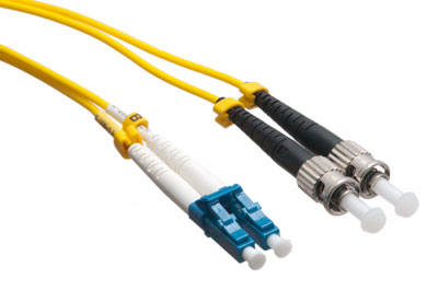 Коммутационный шнур оптический Hyperline FC-D2-9-LC/UR-ST/UR-H-5M-LSZH-YL