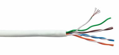 Кабель витая пара Lanmaster LAN-5EFTP-PT-LSZH-WH