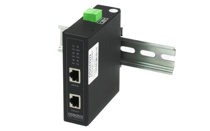 промышленный гигабитный PoE-инжектор Midspan-1/903G(Booster)