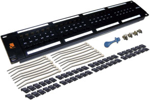 Коммутационная патч-панель Lanmaster LAN-PPL48U5E
