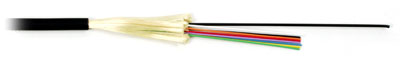 Кабель волоконно-оптический Hyperline FO-DT-IN/OUT-50-4-LSZH-BK