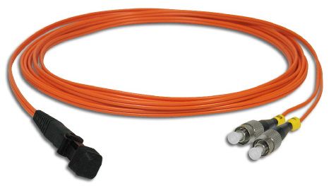 Коммутационный шнур оптический Hyperline FC-D2-62-FC/PR-MTRJM/PR-H-10M-LSZH-OR