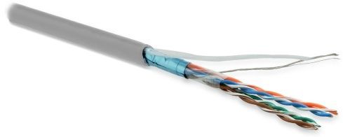 Кабель витая пара Hyperline FUTP4-C5E-P26-IN-LSZH-GY-305