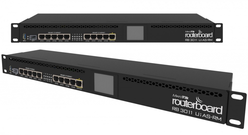 Маршрутизатор Mikrotik RB3011UiAS-RM