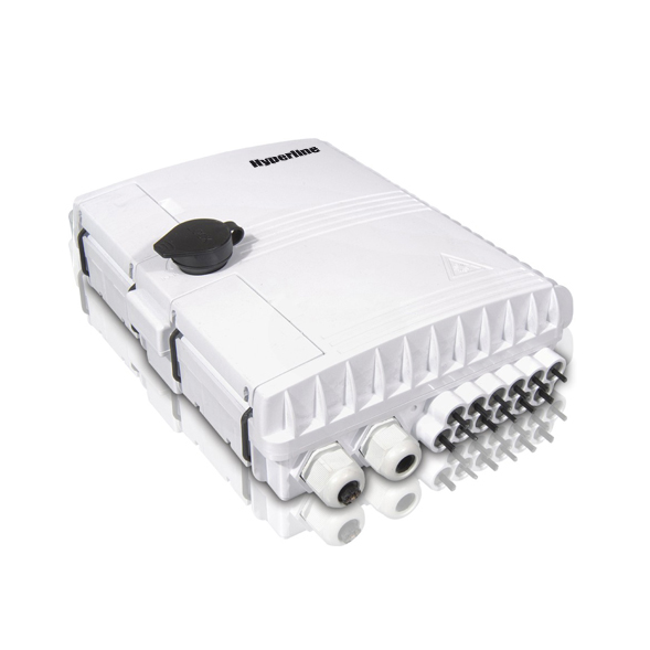 Бокс оптический Hyperline на 12 портов FO-WBI-12A-GY