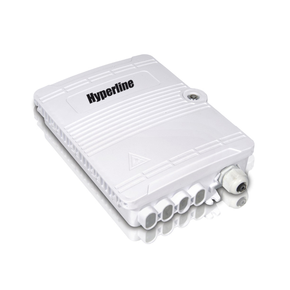 Бокс оптический 8 портов Hyperline FO-WBI-8A-GY
