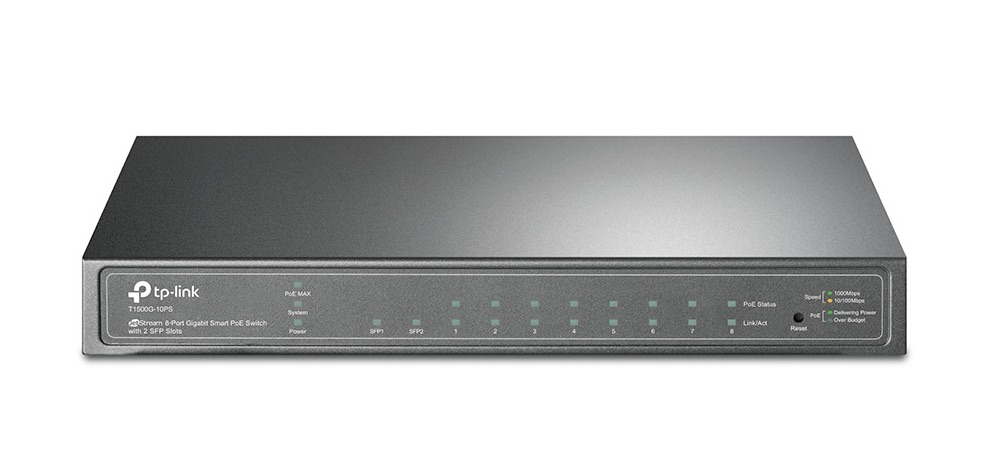 Коммутатор TP-Link T1500G-10PS