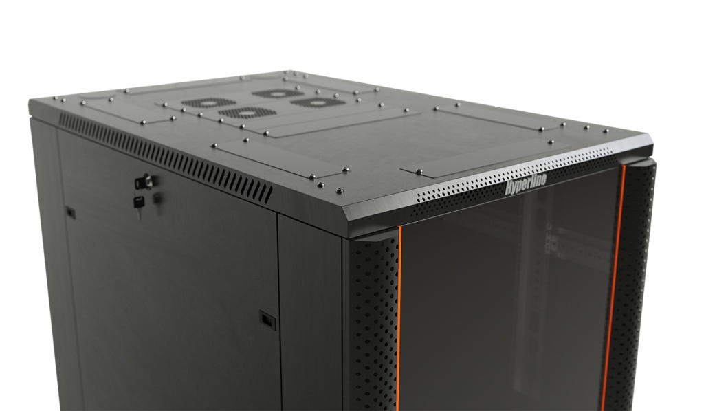 Напольный 19 шкаф Hyperline TTC2 верх
