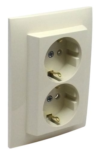 Розетка электрическая Efapel 90332 CMF