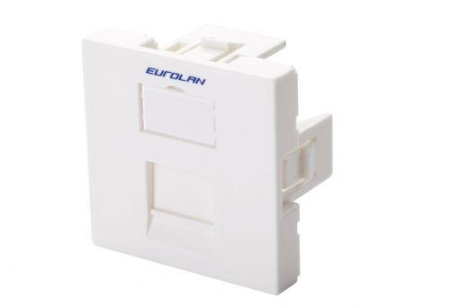 Вставка в розеточную панель Eurolan 16B-45-01WT