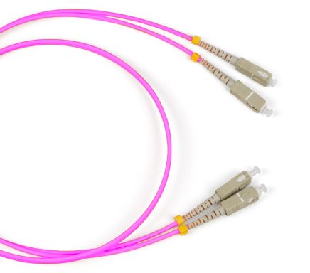 Коммутационный шнур оптический Hyperline FC-D2-504-SC/PR-SC/PR-H-10M-LSZH-MG