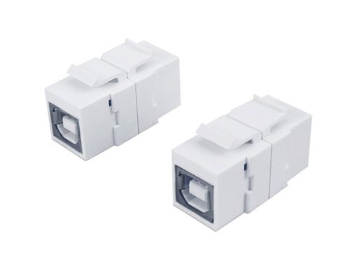 Модуль Hyperline KJ1-USB-B2-WH