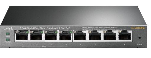 Коммутатор TP-Link TL-SG108PE