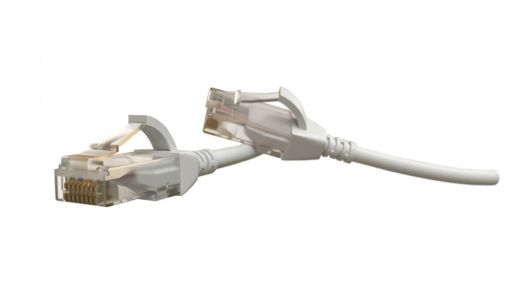 Шнур коммутационный Hyperline PC-LPT-UTP-RJ45-RJ45-C6-2M-LSZH-WH
