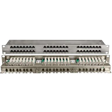 Коммутационная патч-панель Hyperline PPHD-19-48-8P8C-C6-SH-110D