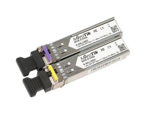 Модуль Mikrotik, LC, длина волны 1490 нм / 1550 нм, (S-4554LC80D)