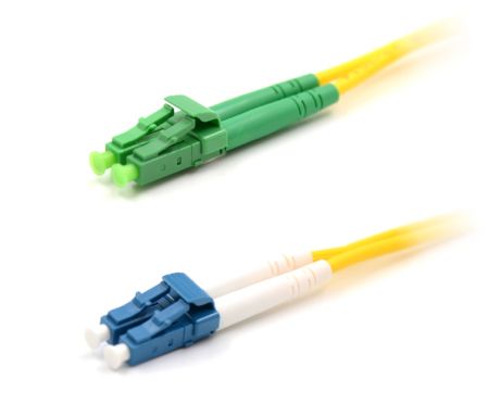 Коммутационный шнур оптический Hyperline FC-D2-9-LC/AR-LC/UR-H-2M-LSZH-YL