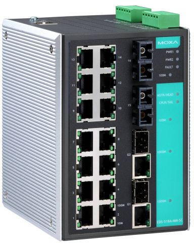 Коммутатор MOXA EDS-518A-SS-SC