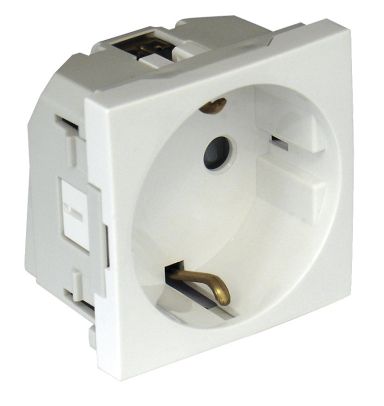 Розетка электрическая Efapel 45126 SPM