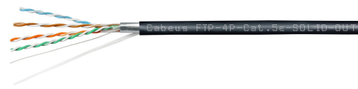 Кабель витая пара Cabeus FTP-4P-Cat.5e-SOLID-OUT-LSZH-UV-50