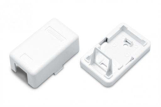 Коробка для настенного монтажа Hyperline SBB3-1-WH