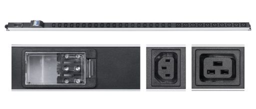Блок распределения питания Cabeus PDU-32-10C19-20C13-B-T