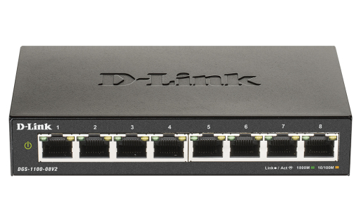 Коммутатор D-Link DGS-1100-08V2/A1A