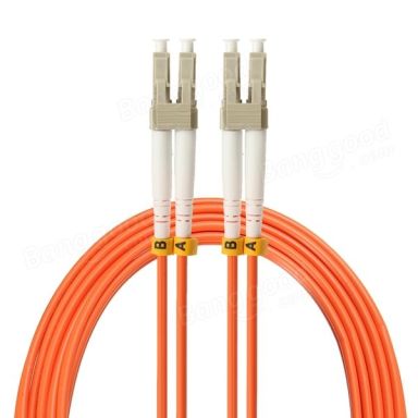 Коммутационный шнур оптический Hyperline FC-D2-50-LC/PR-LC/PR-H-7M-LSZH-OR
