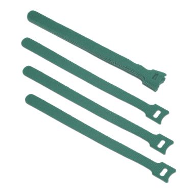 Стяжка кабельная на липучке Cabeus CLAMP-210-GN