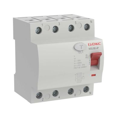 Устройство защитного отключения DKC MDL100-4P4-25-AC