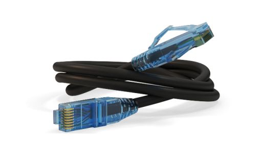 Шнур коммутационный Hyperline PC-LPM-UTP-RJ45-RJ45-C6-2M-LSZH-BK