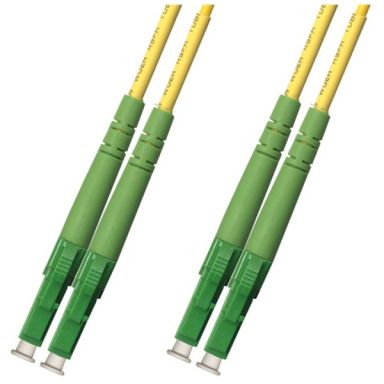 Коммутационный шнур оптический Hyperline FC-D2-9-LC/AR-LC/AR-H-5M-LSZH-YL