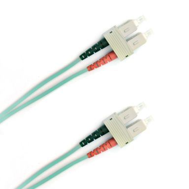 Коммутационный шнур оптический Hyperline FC-D2-503-SC/PR-SC/PR-H-10M-LSZH-AQ