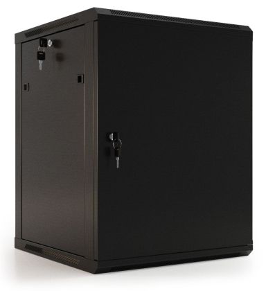 Шкаф телекоммуникационный настенный Hyperline TWB-FC-2266-SR-RAL9004