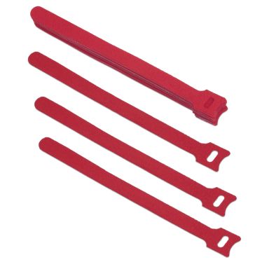 Стяжка кабельная на липучке Cabeus CLAMP-150-RD