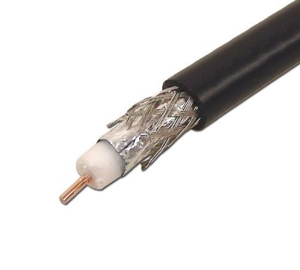 Кабель коаксиальный Hyperline COAX-RG59-LSZH-100