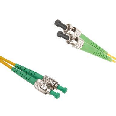 Коммутационный шнур оптический Hyperline FC-D2-9-FC/AR-ST/AR-H-2M-LSZH-YL