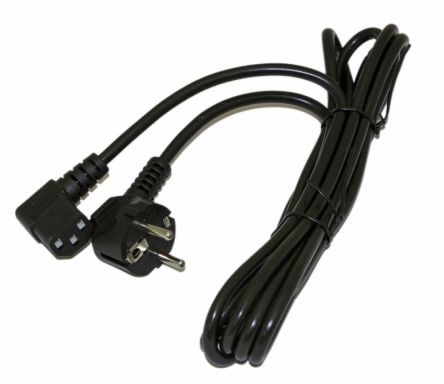 Шнур для блока питания Hyperline PWC-IEC13A-SHM-5.0-BK