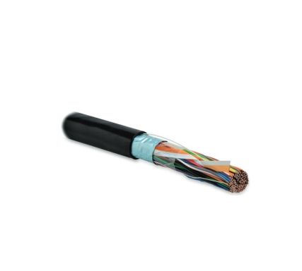 Кабель многопарный Hyperline FUTP50-C3-S24-OUT-PE-BK