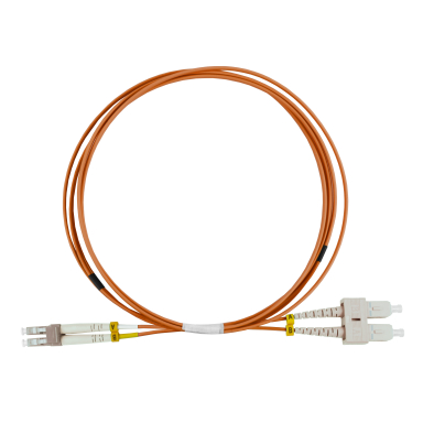 Коммутационный шнур оптический BNH FOC-D2-50-LC/UPC-SC/UPC-DC-3M-LSZH-OR