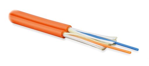 Кабель волоконно-оптический Hyperline FO-D3-IN-62-2-LSZH-OR