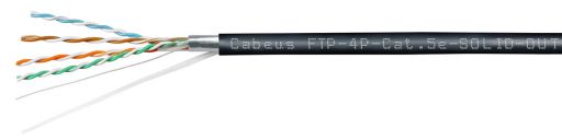 Кабель витая пара Cabeus FTP-4P-Cat.5e-SOLID-OUT-LSZH-UV
