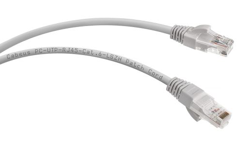Шнур коммутационный Cabeus PC-UTP-RJ45-Cat.6-0.5m-LSZH