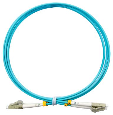 Коммутационный шнур оптический Cabeus FOP-50-LC-LC-0,5m