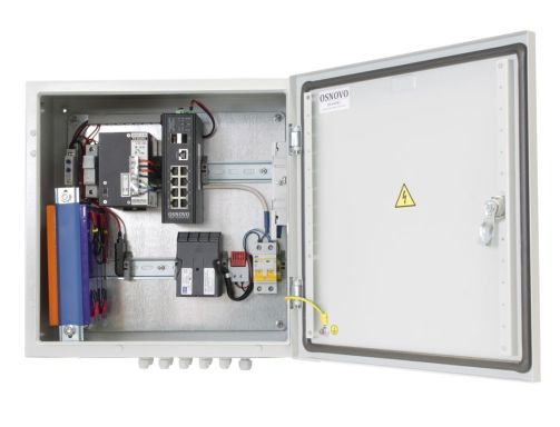 Уличный коммутатор OSNOVO OS-44TB1(SW-80802/ILS(port 90W))