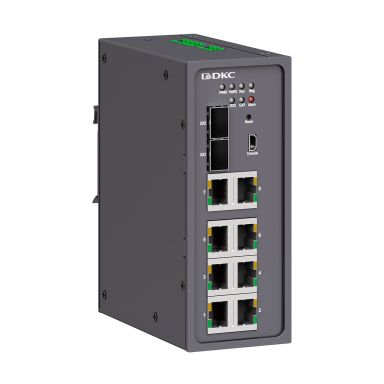 Коммутатор DKC N2000-2GX8T-P1