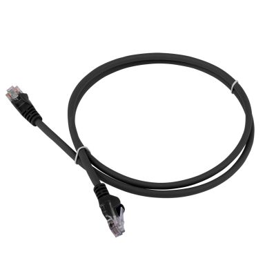 Шнур коммутационный Lanmaster LAN-PC45/U5E-5.0-BK